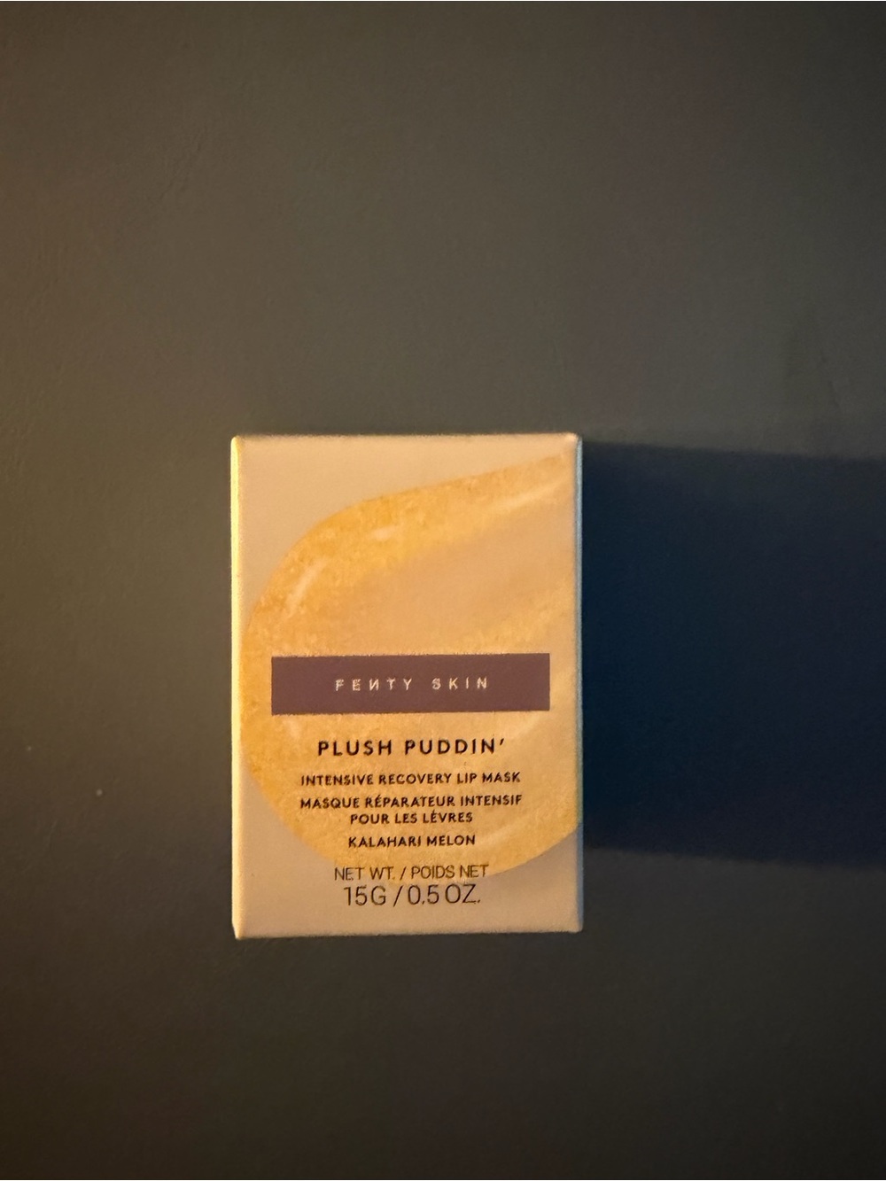 Fenty Skin Plush Puddin' Lip Mask in Cream-Yellow